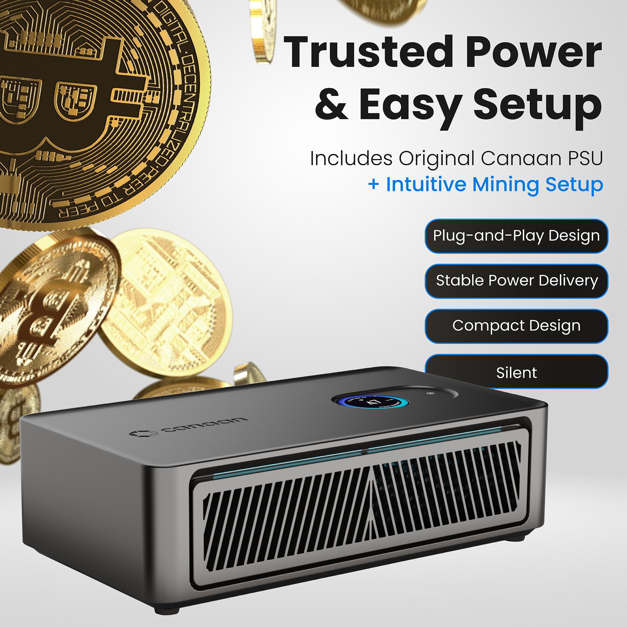 Amazon.com: Canaan Avalon Nano 3S Home Bitcoin Miner – 6TH/s 140W